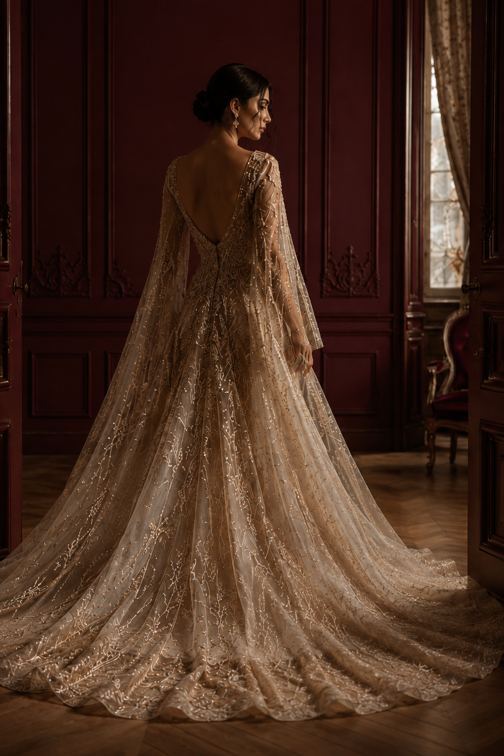 Création couture — pièce signature Khaoula Bouabidi