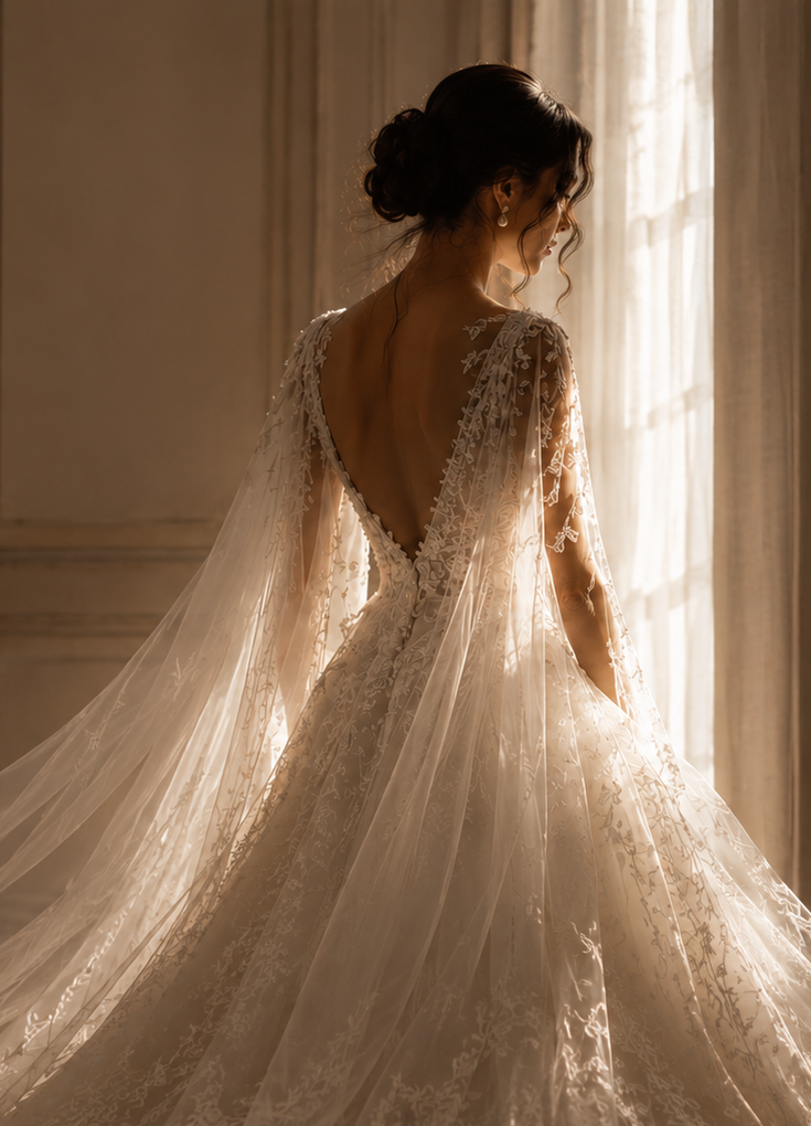 Couture mariage — portrait