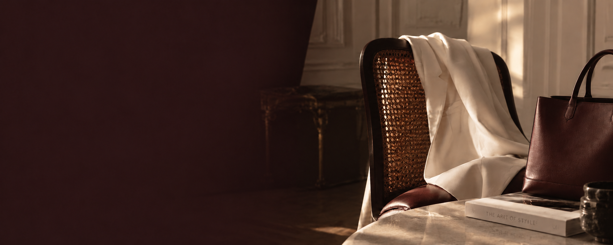 Khaoula Bouabidi — daywear sur mesure, garde-robe, intérieur raffiné